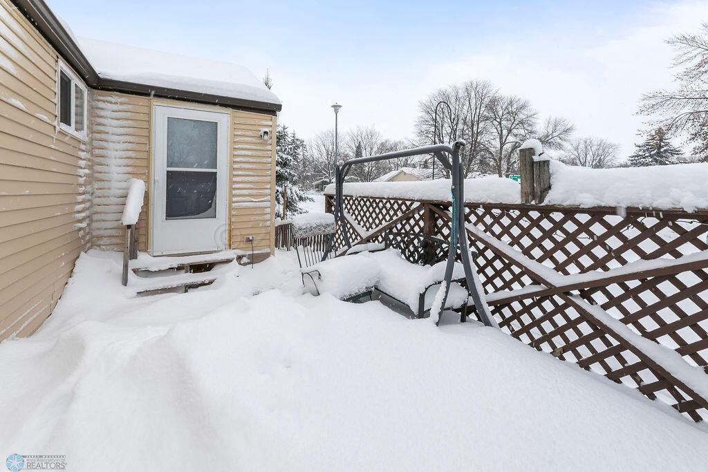 Front Deck & Door