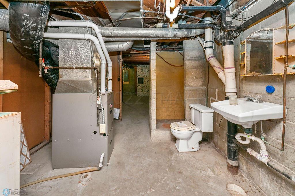 Utilities & Half Bath