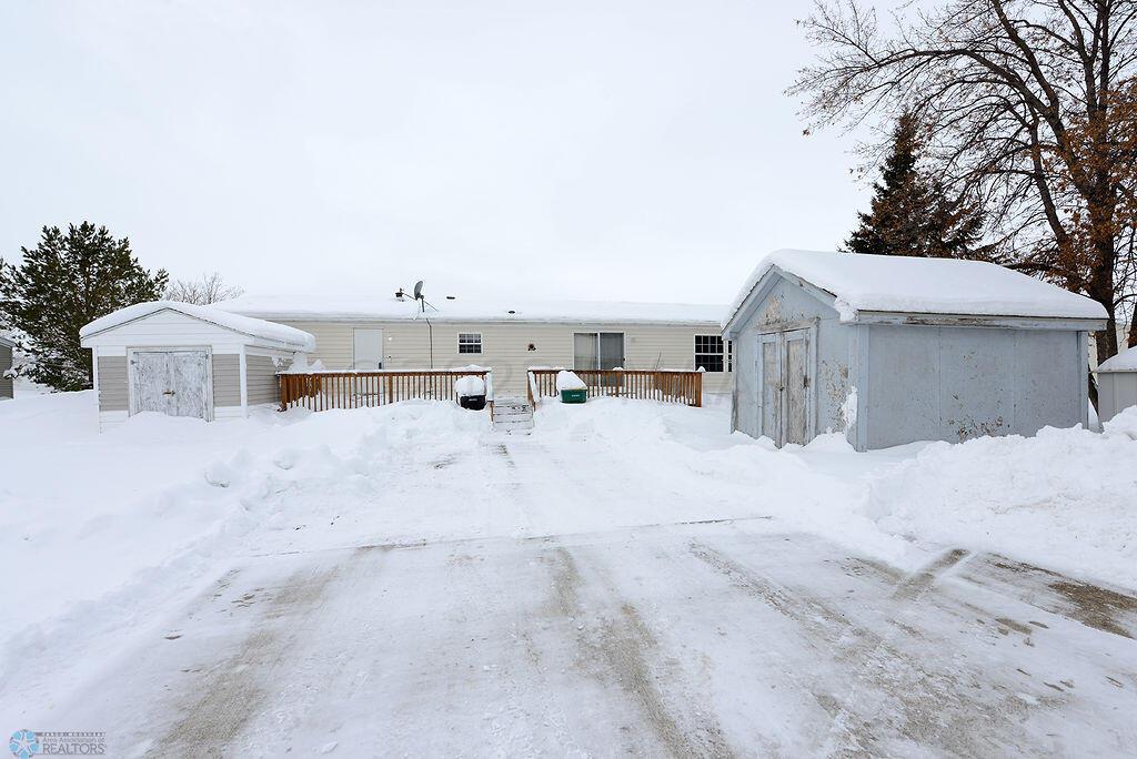 3 Sheds Included