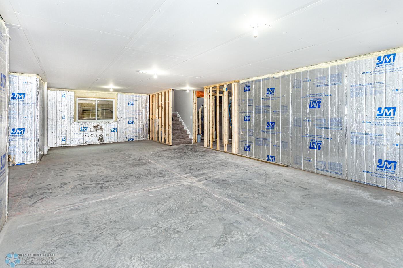 Unfinished basement