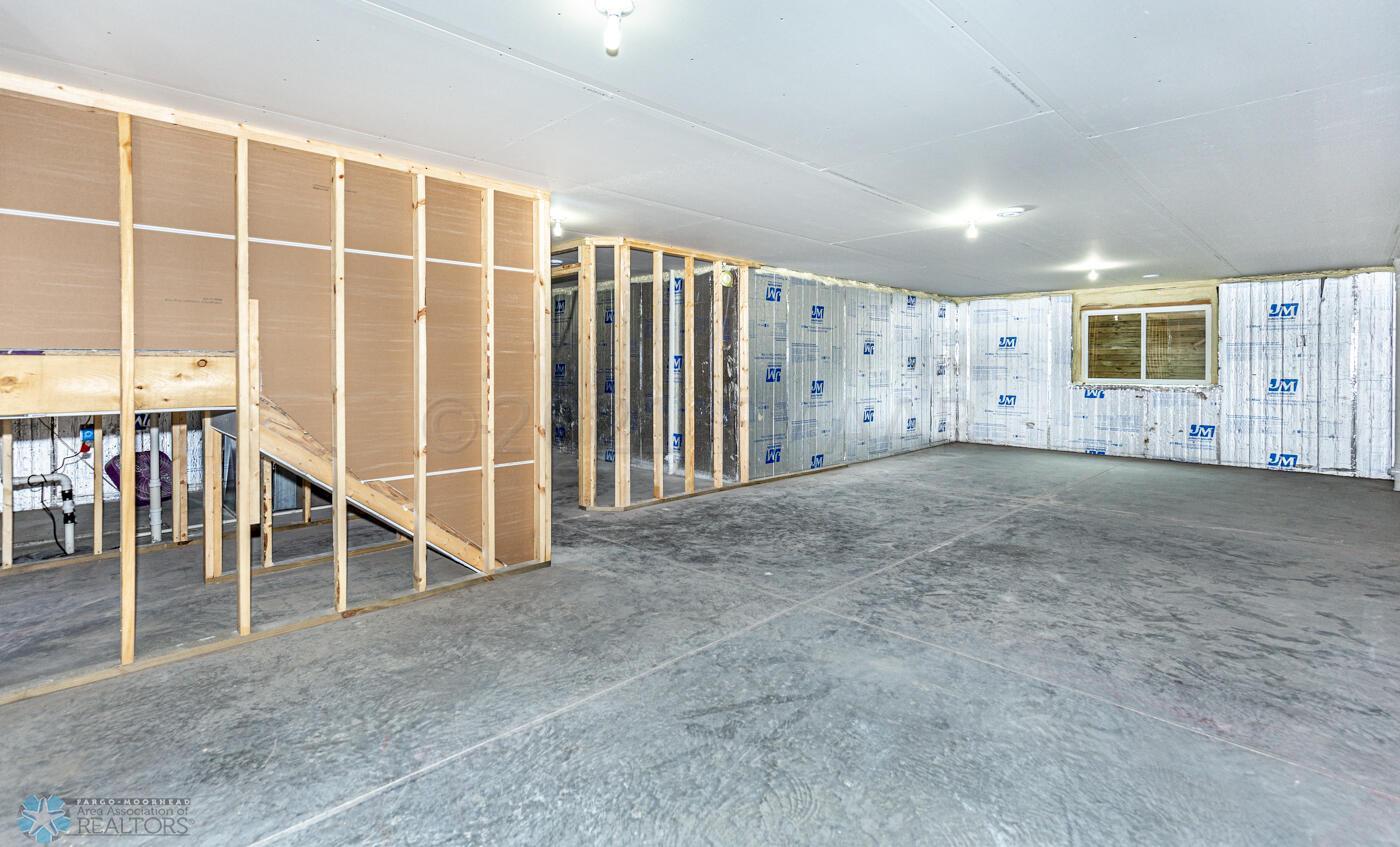 Unfinished basement