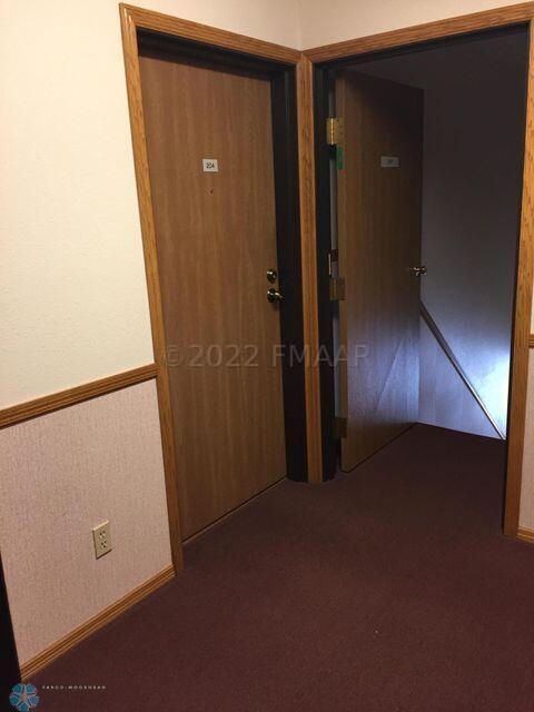Top floor entry