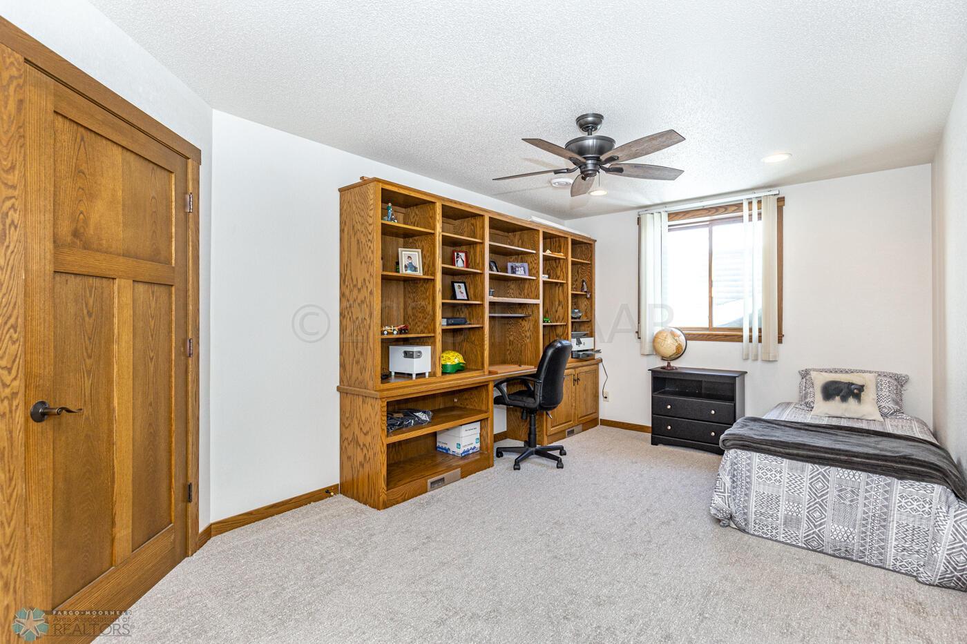 Basement bedroom
