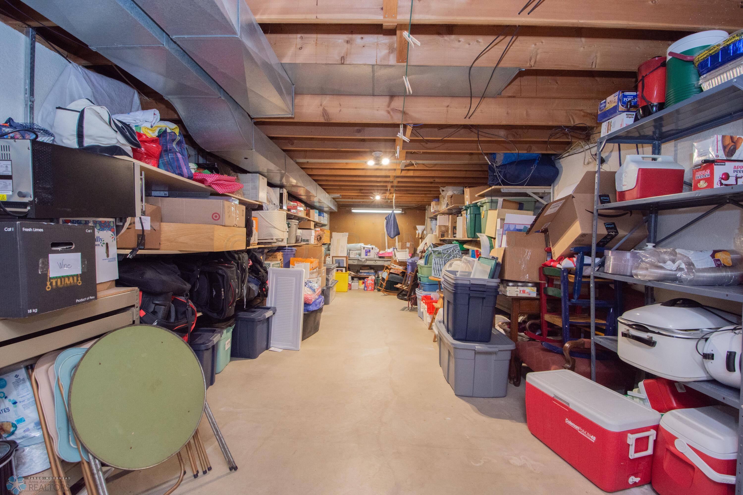 Basement Storage