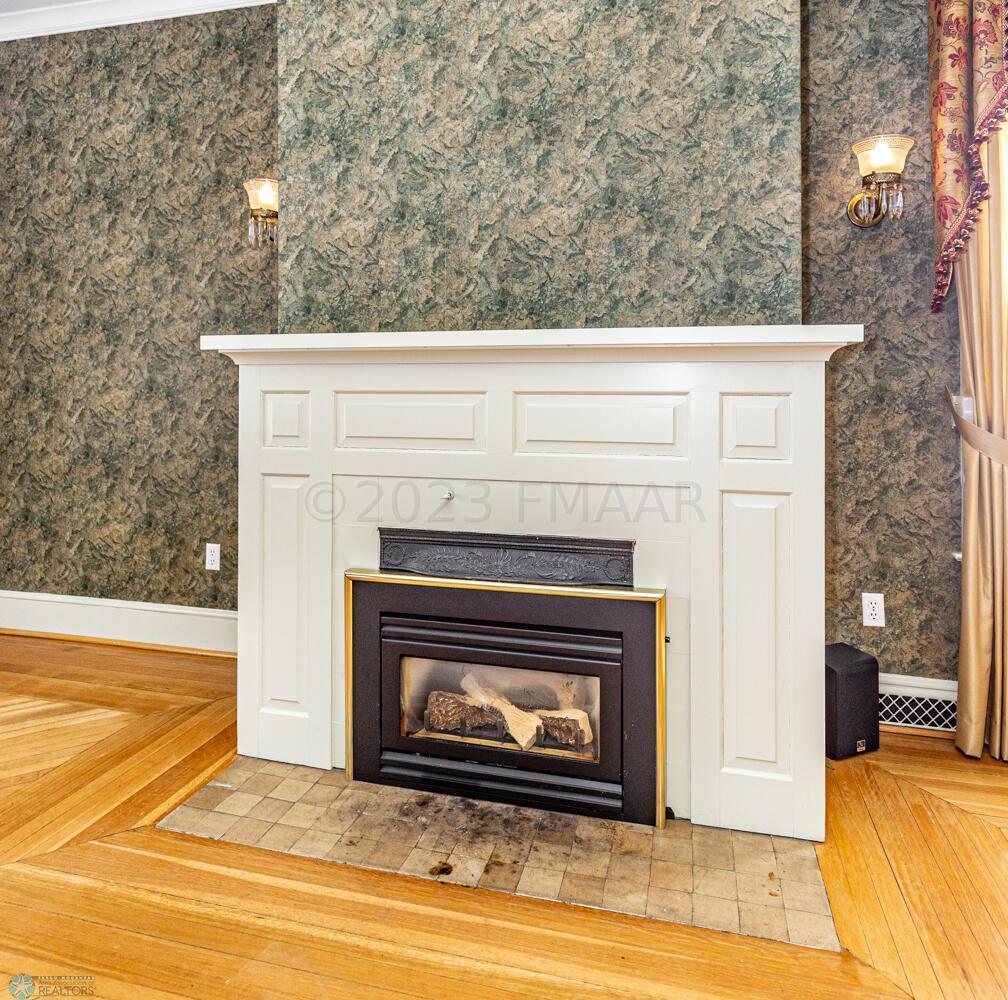 Living Area Fireplace