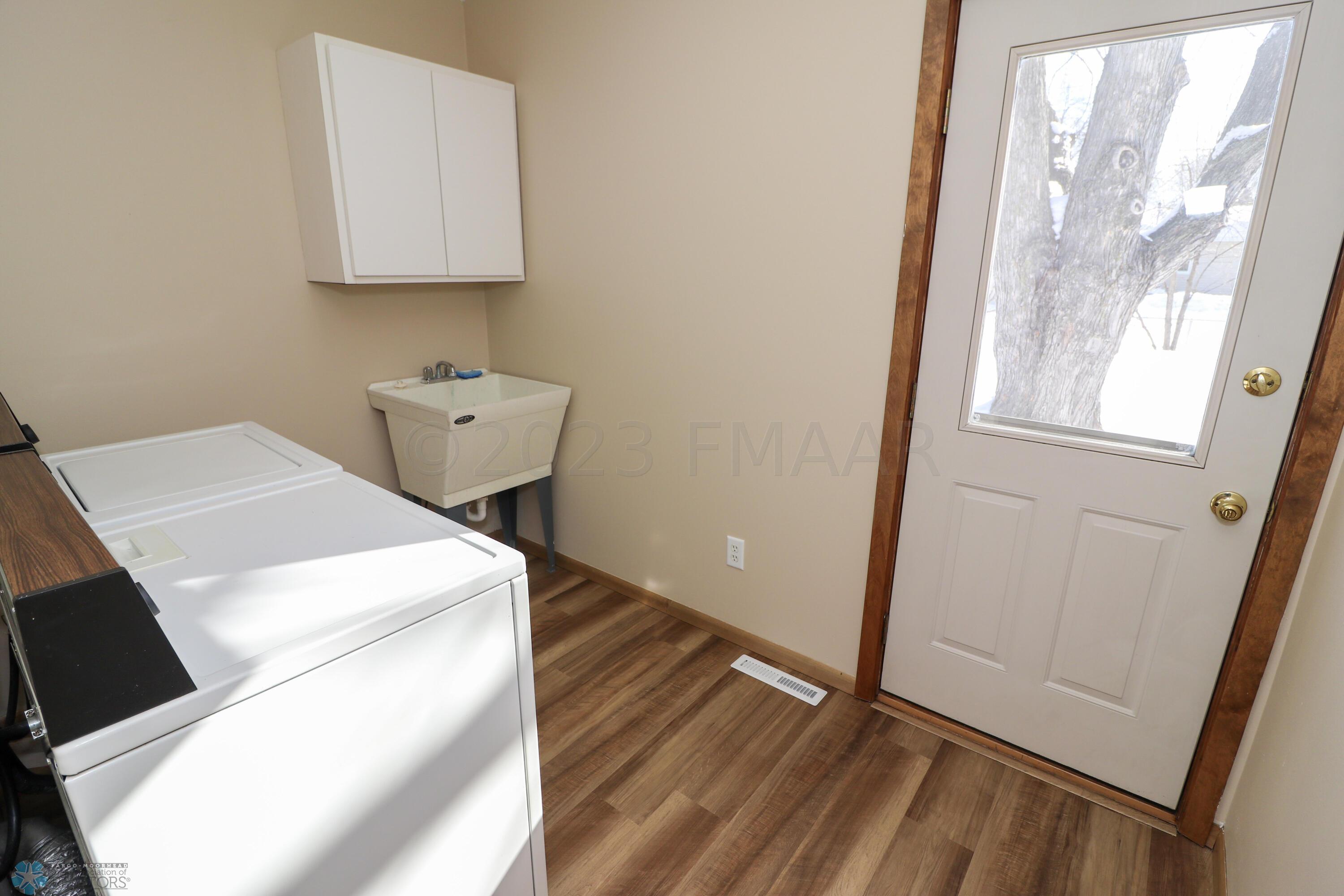 Main floor laundry