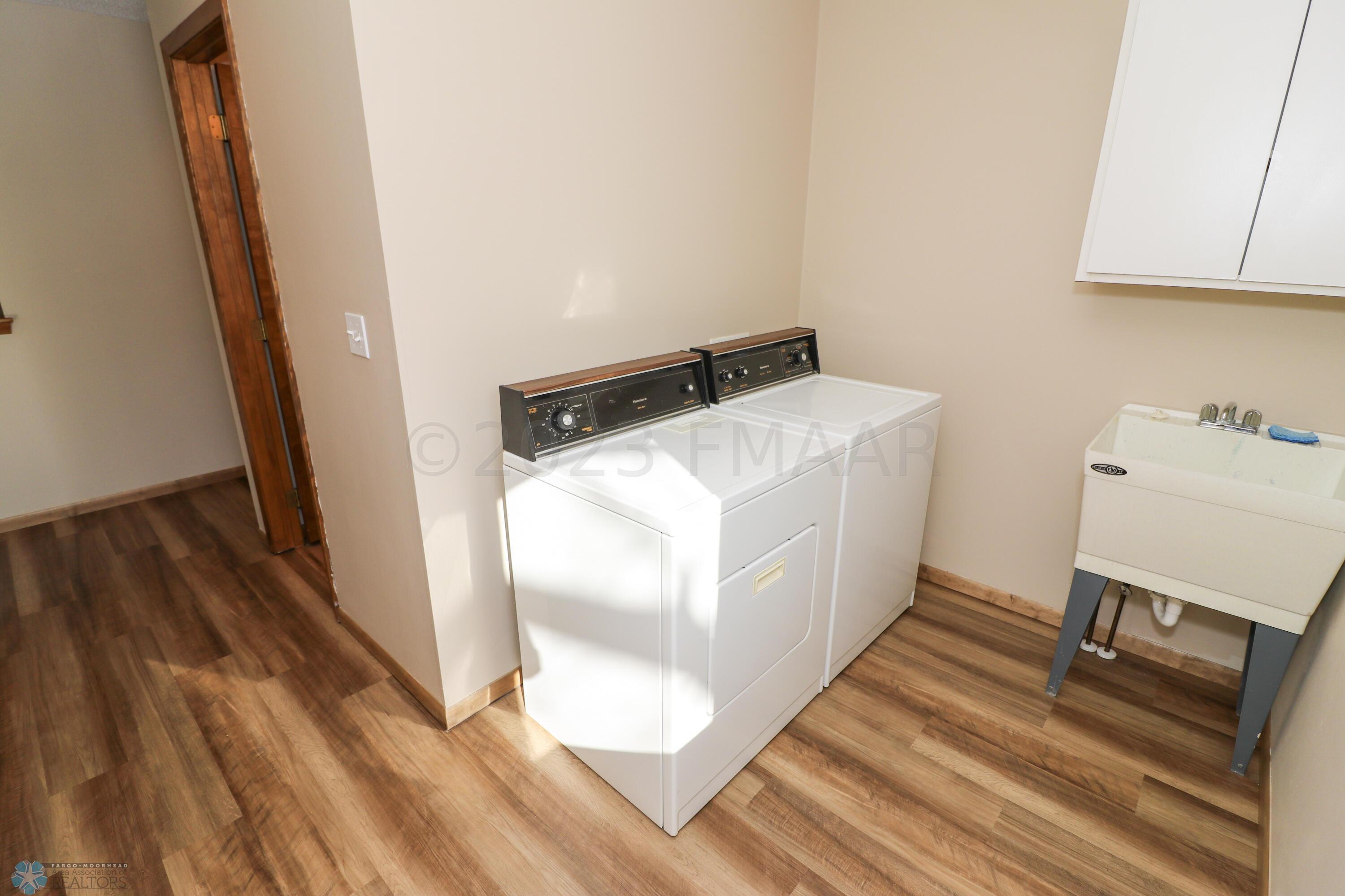 Main floor laundry