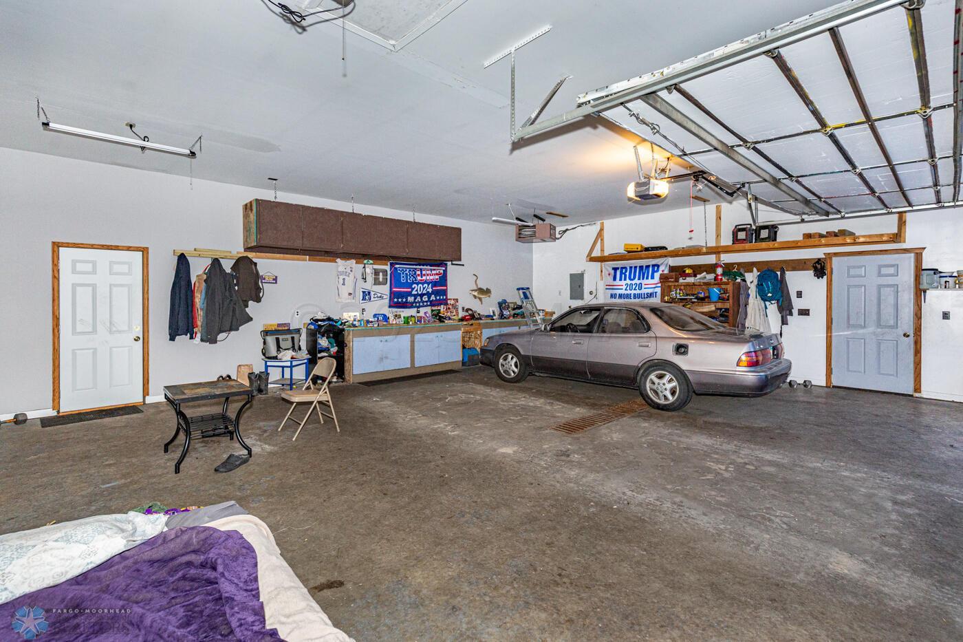 Inside Garage
