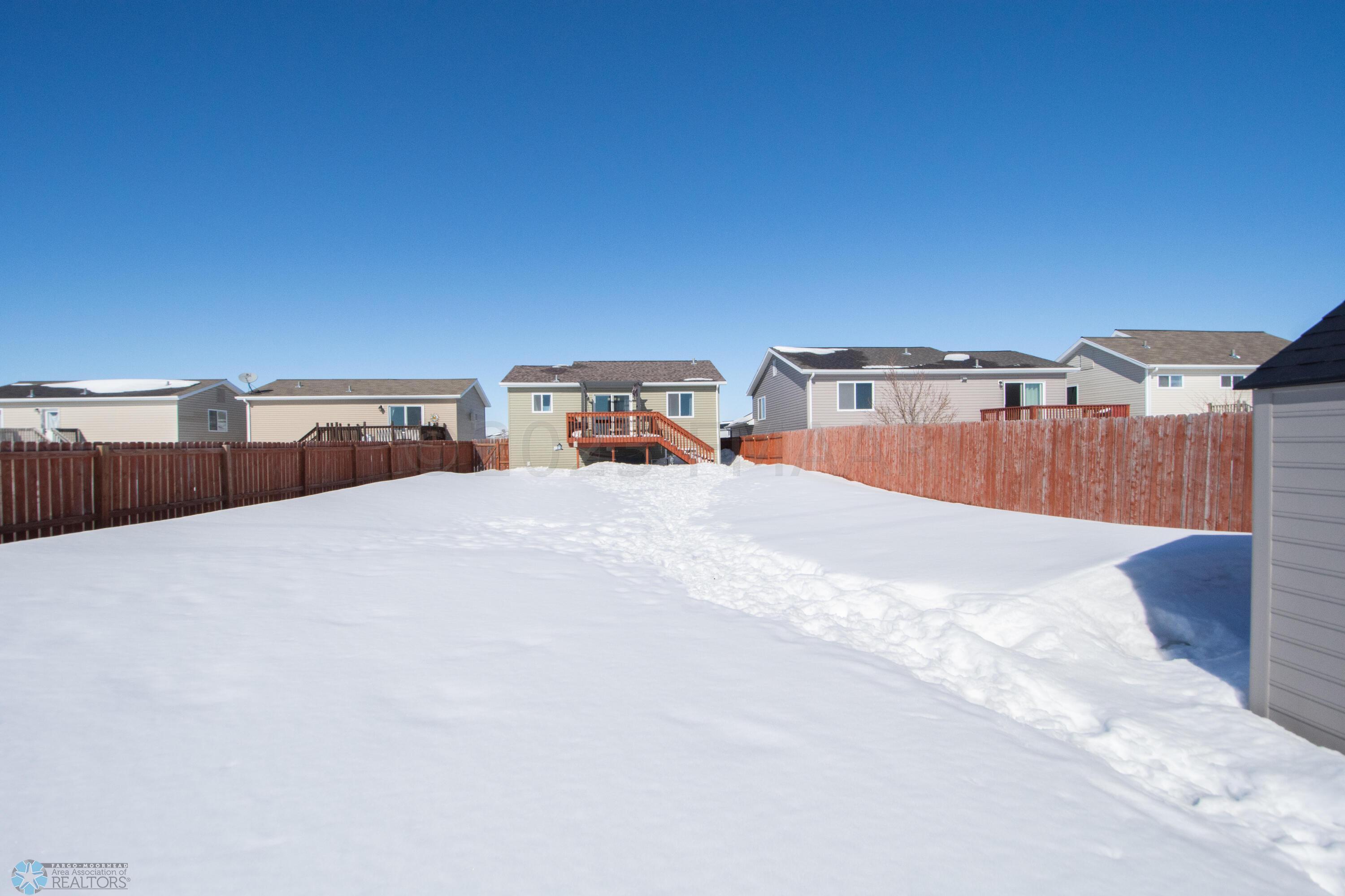 Fully Fenced Back Yard