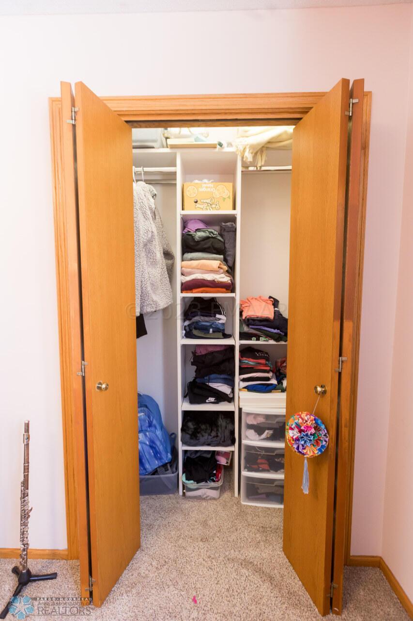 Spacious closet