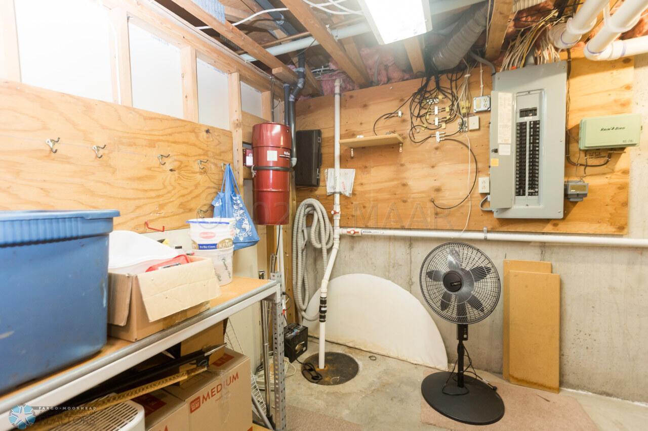 Electrical panel and central vac system