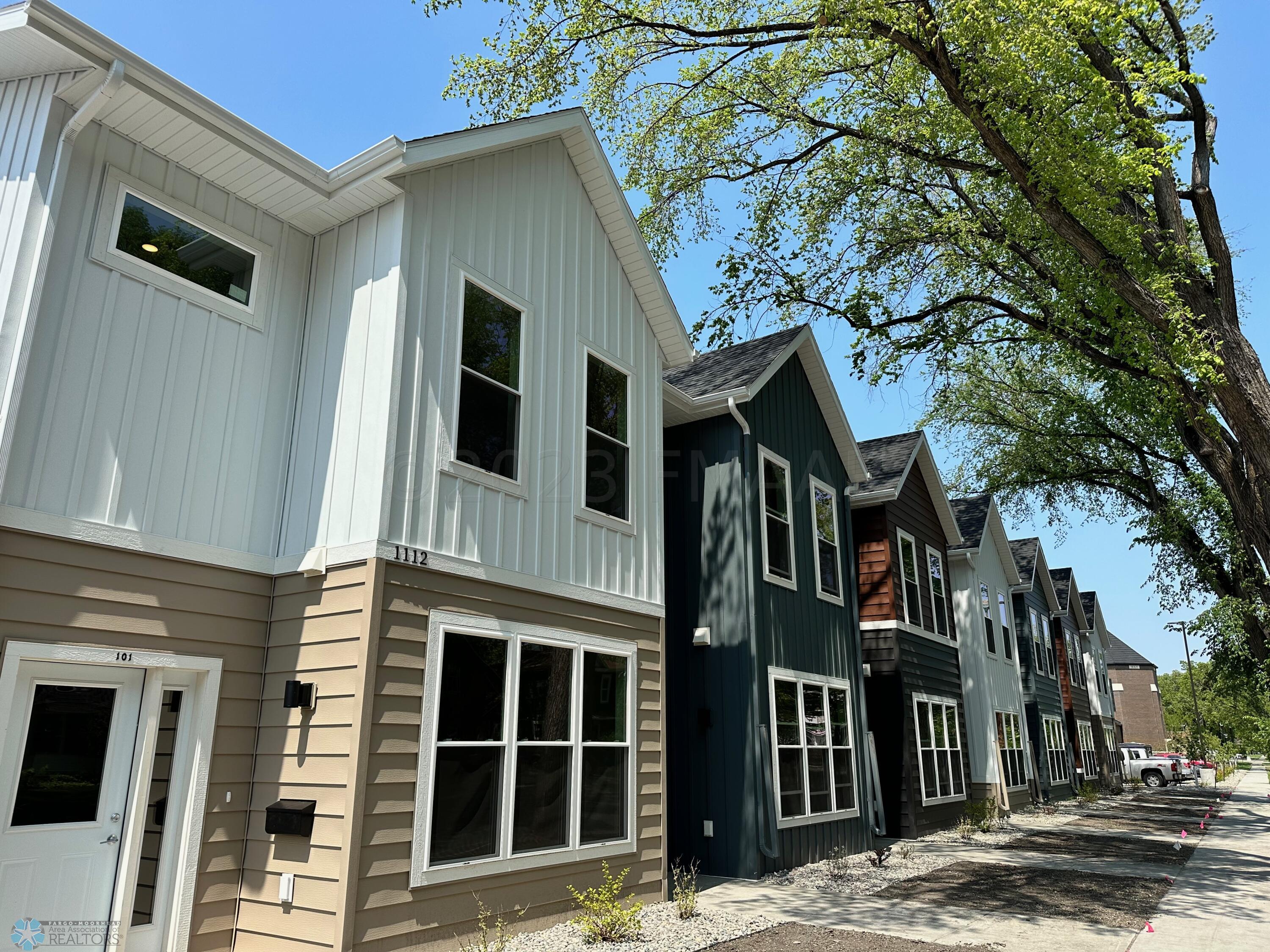 Front of Condos