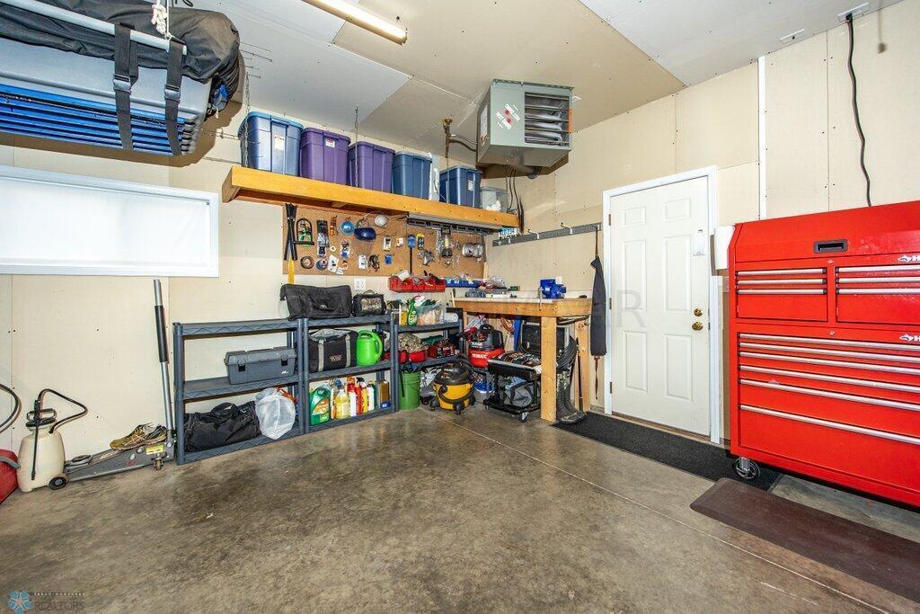 heated garage