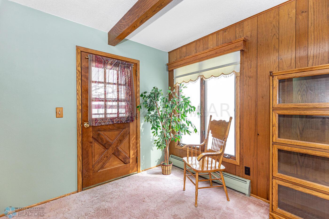 Door to Covered Porch