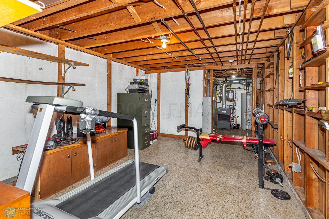 Storage/Flex Workout Room