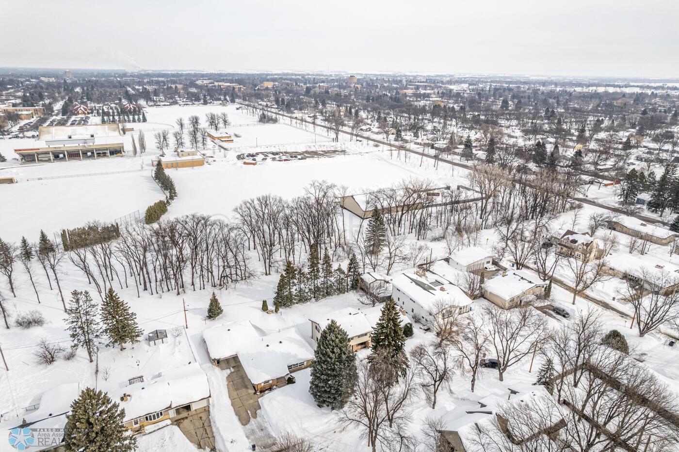 Aerial View of Neighborhood