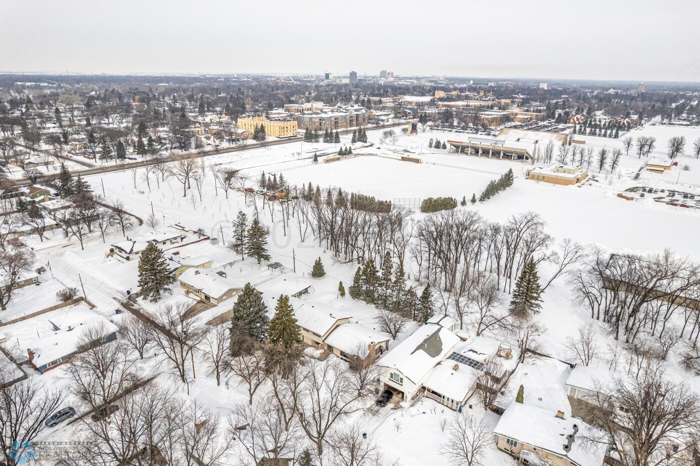 Aerial View of Neighborhood