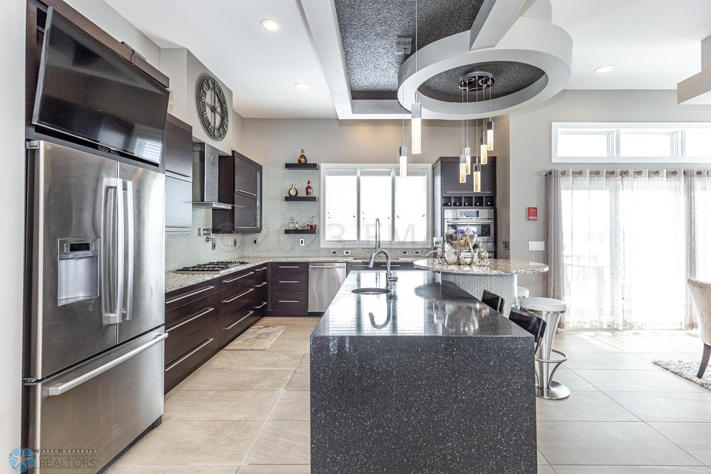 Waterfall Quartz Countertops