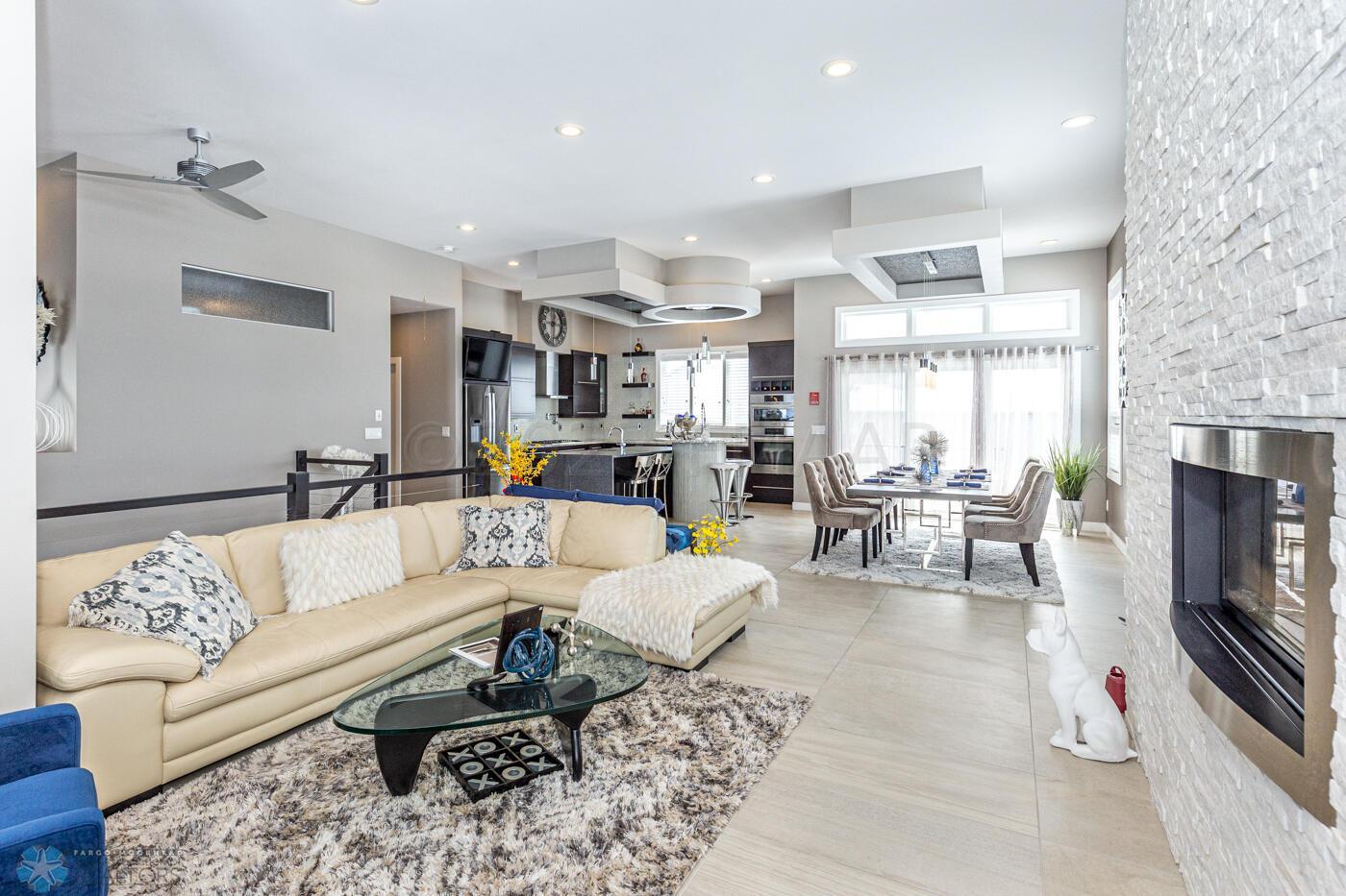 Upper Level View to Kitchen