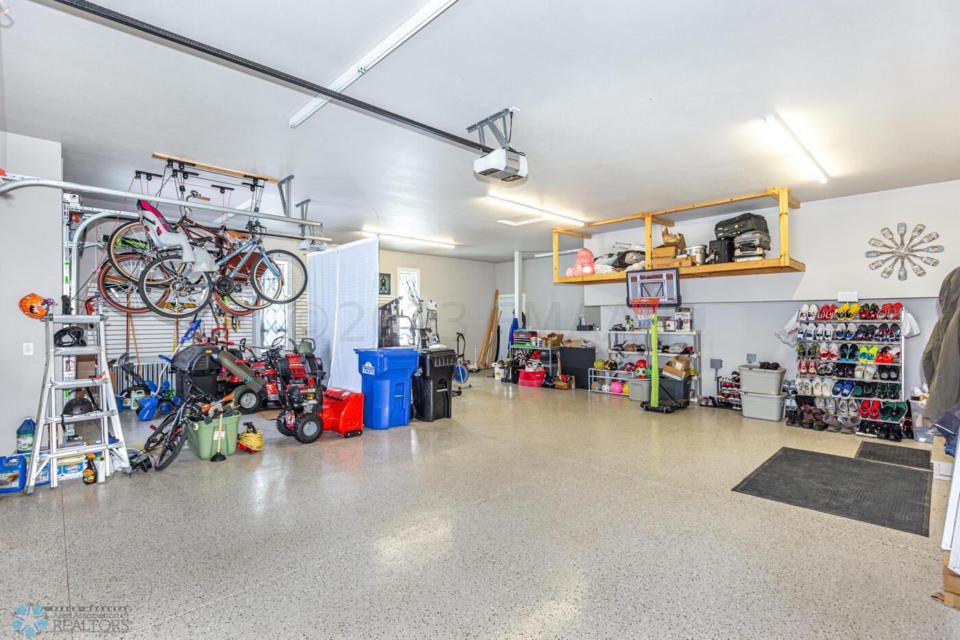Epoxy Fully Finished & Heated Garage