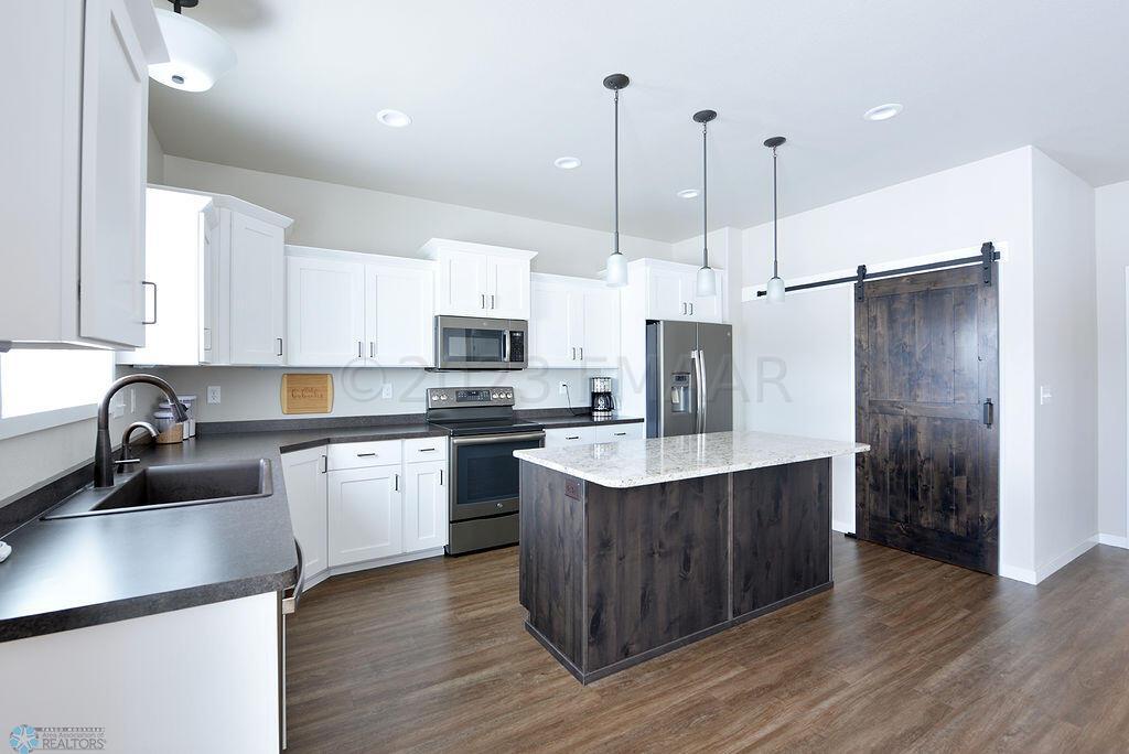 Custom Barn Door To Huge Pantry