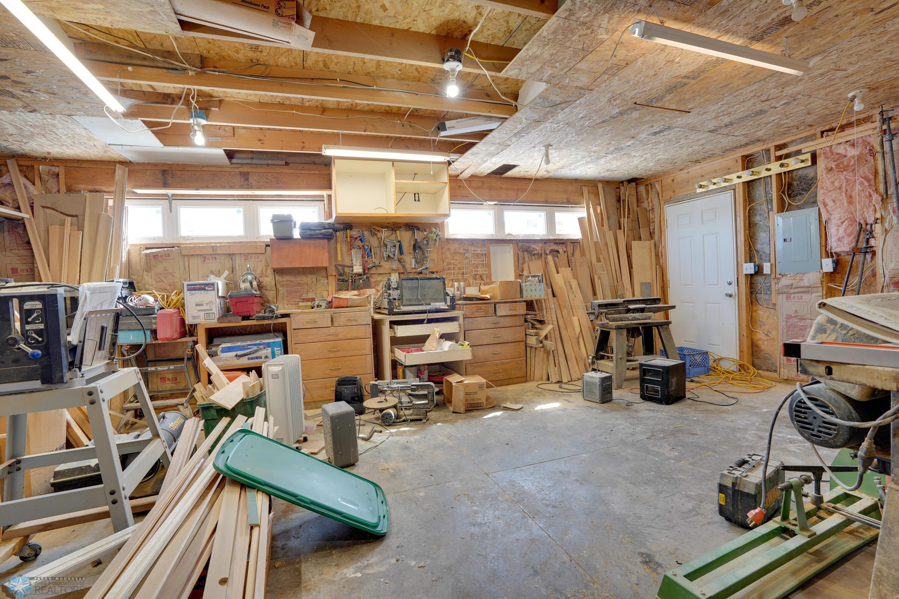 Garage Shop Area