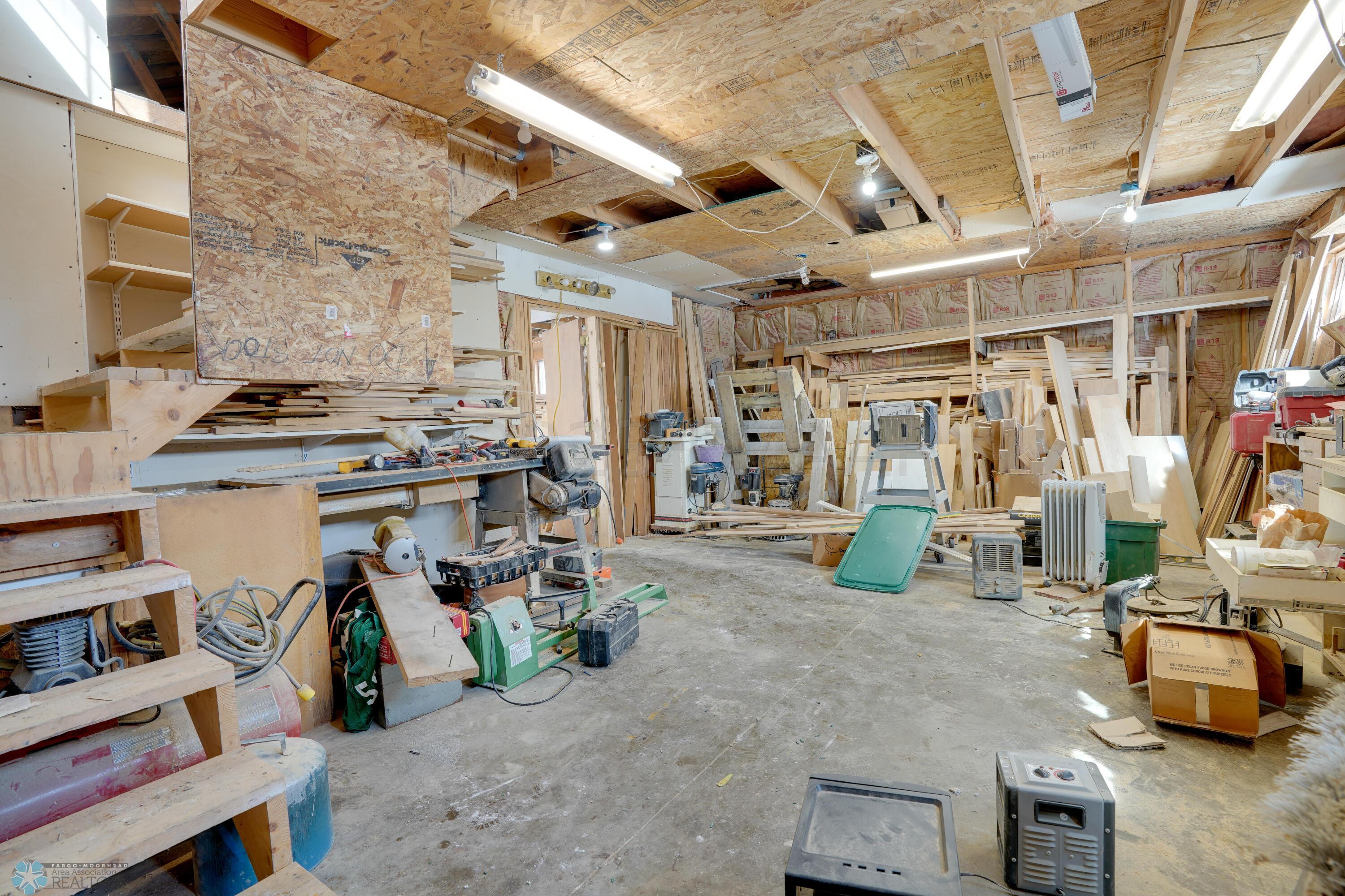 Garage Shop Area