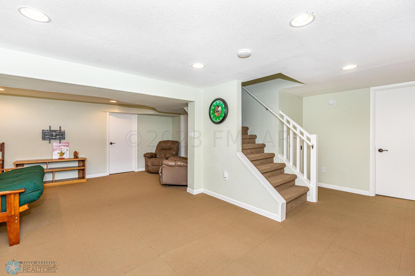 Basement family room