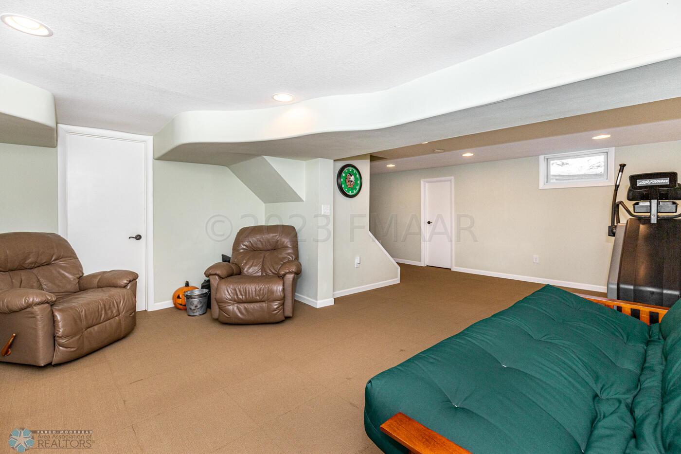 Basement family room