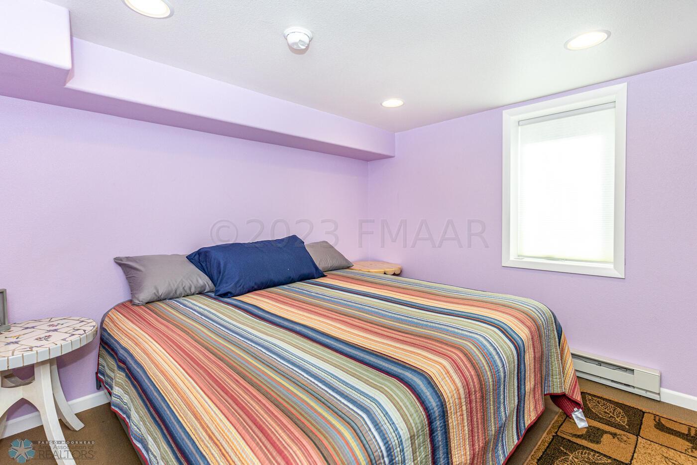 Basement bedroom