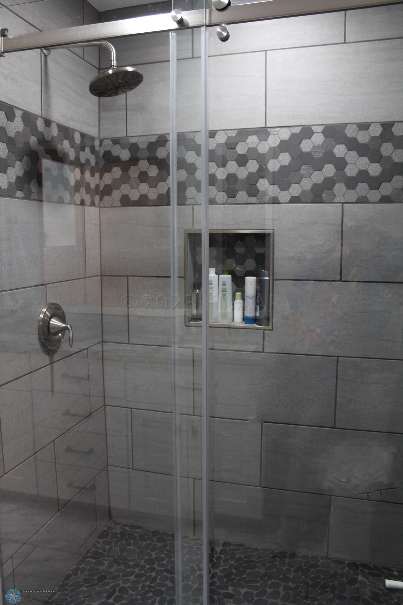 Master shower