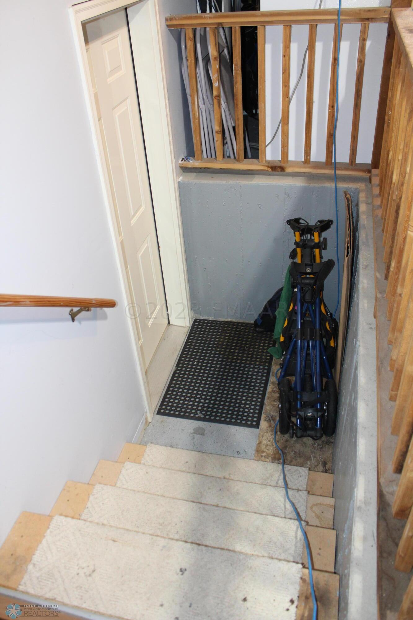 Garage entry