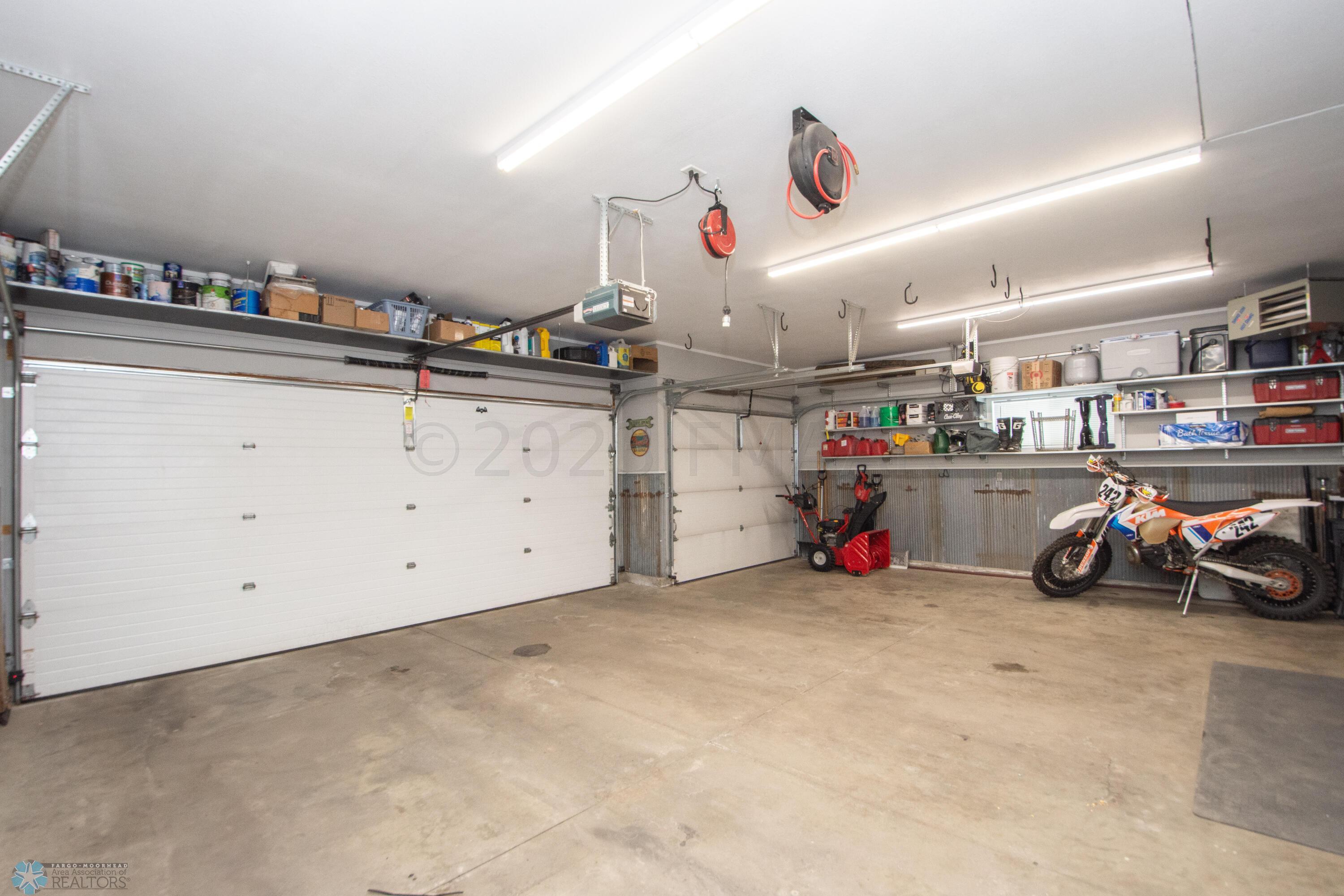 Heated garage