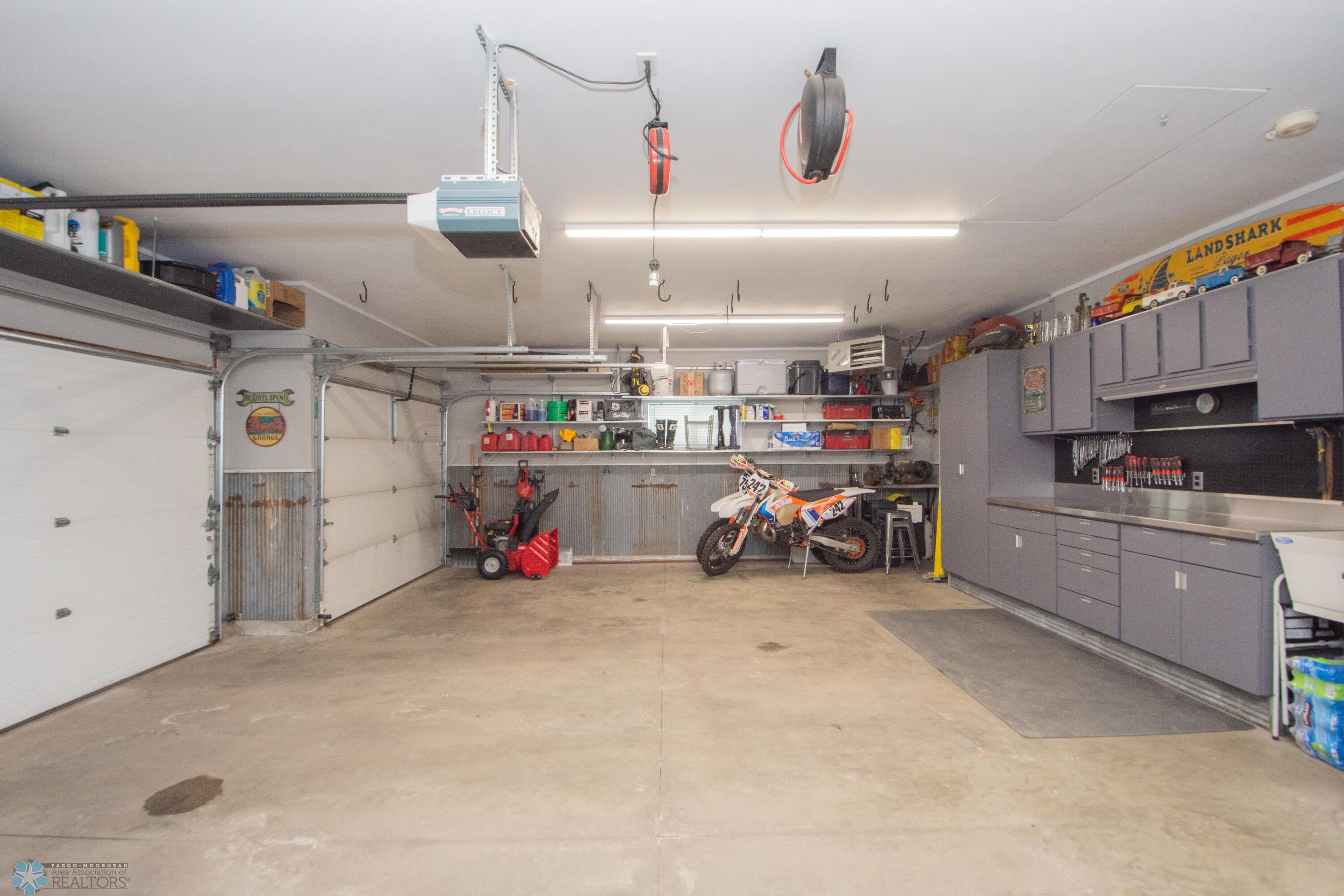 Heated garage