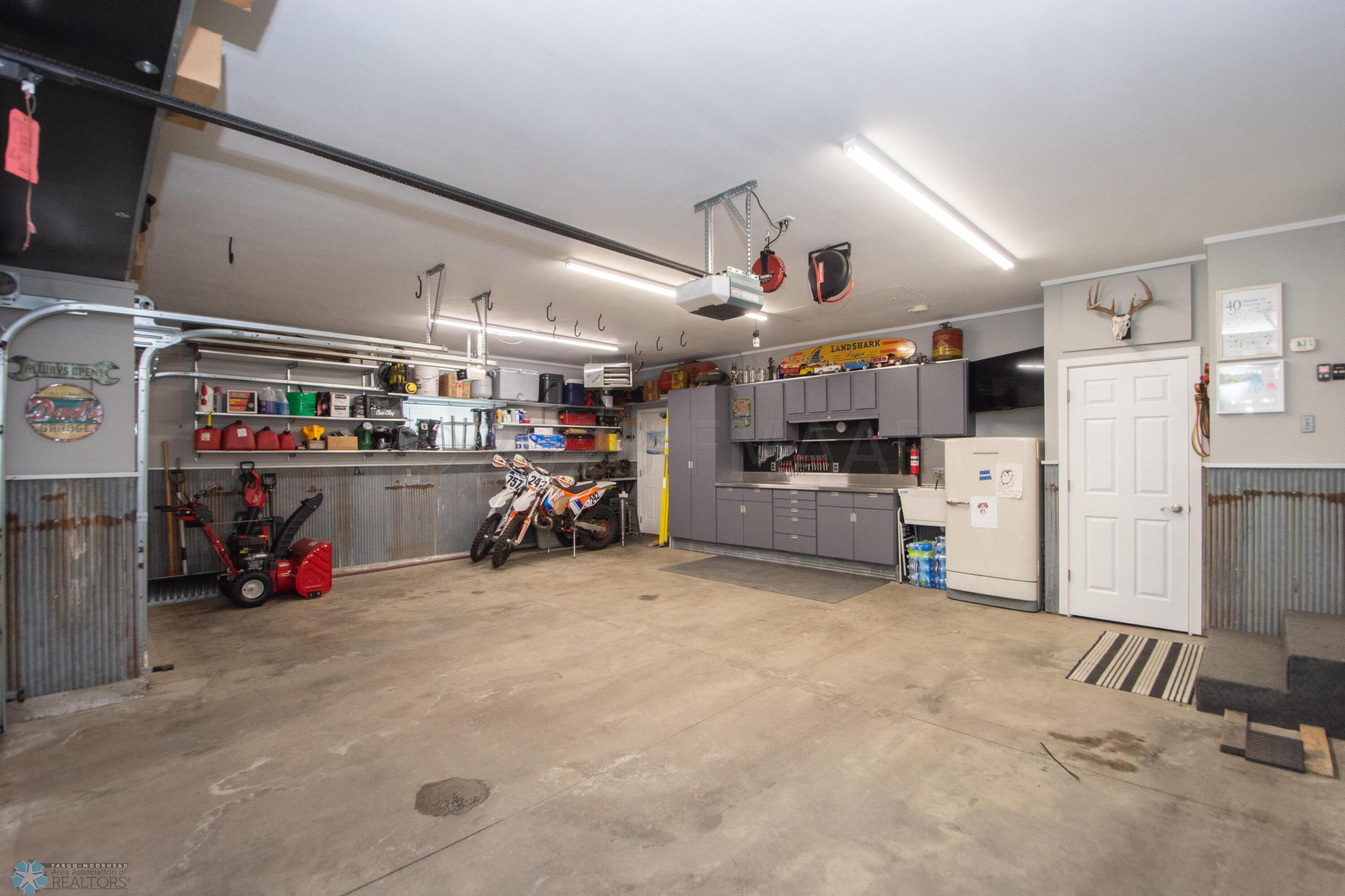 Heated garage