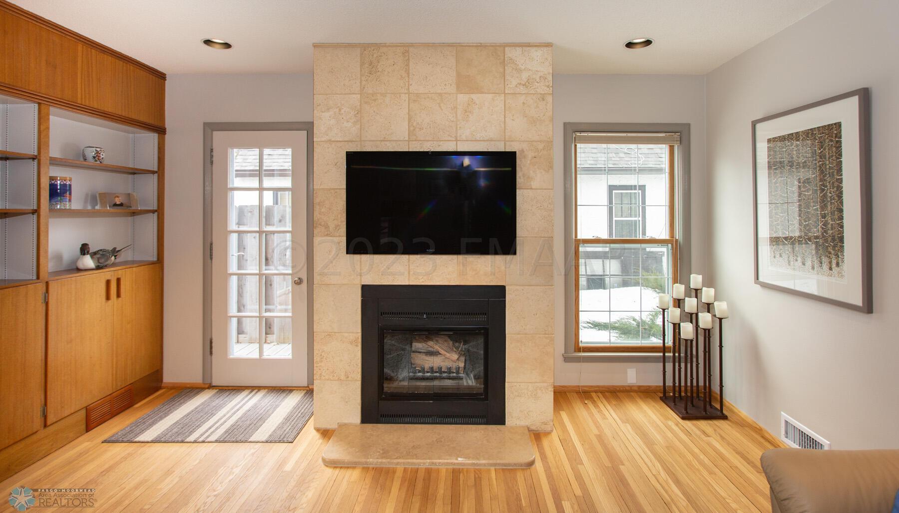 Wood Fireplace
