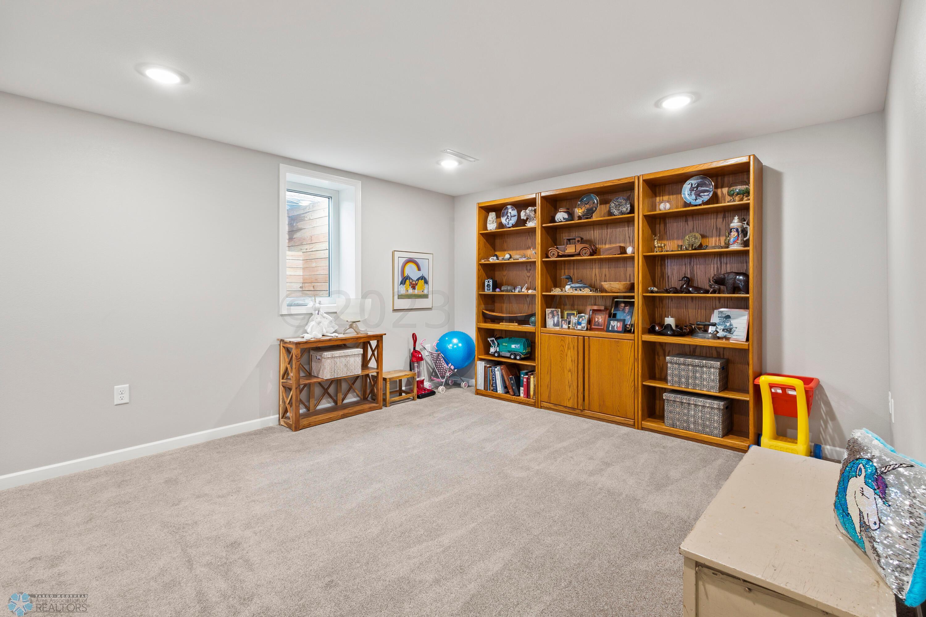 Lower Level Family Room Egress Window