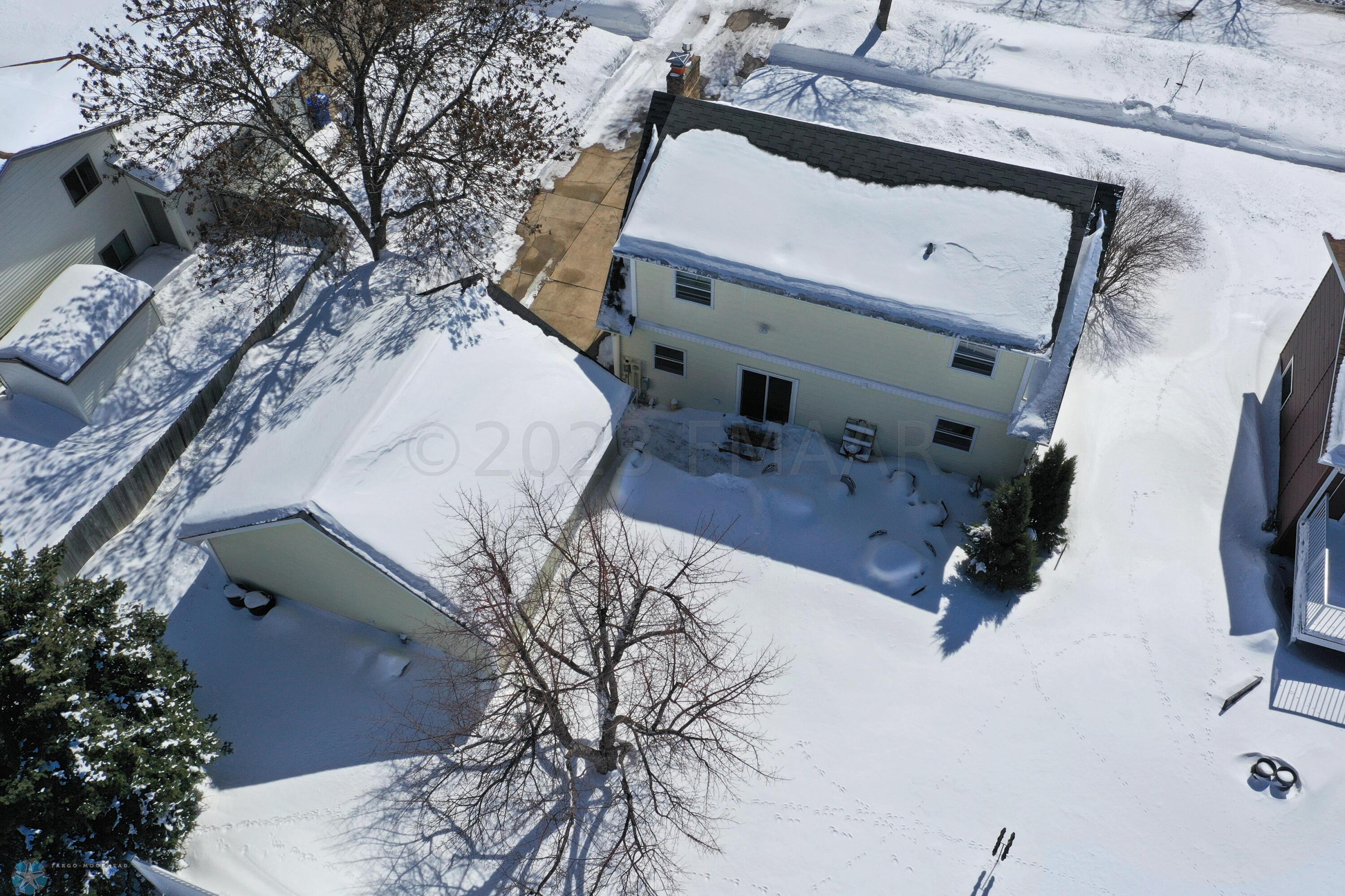 Arial View Rear of home