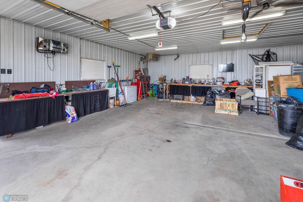 Interior of the 30 x 36 shop