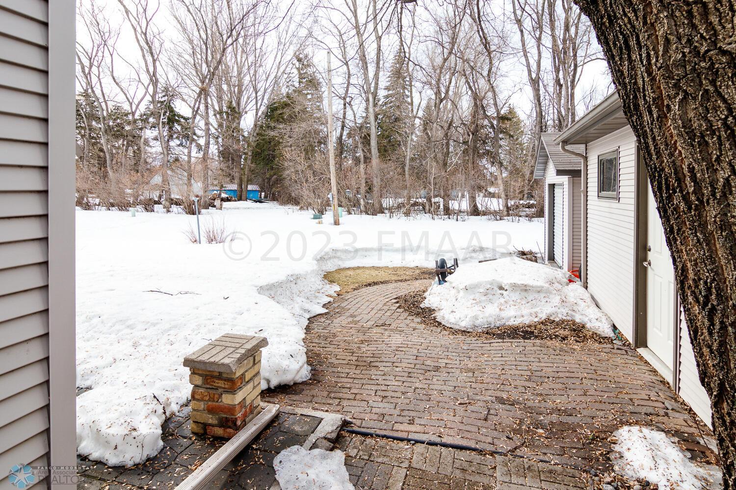 Back patio