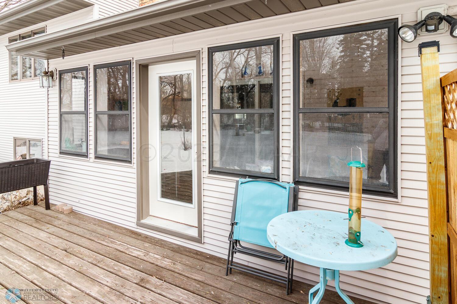 Back deck