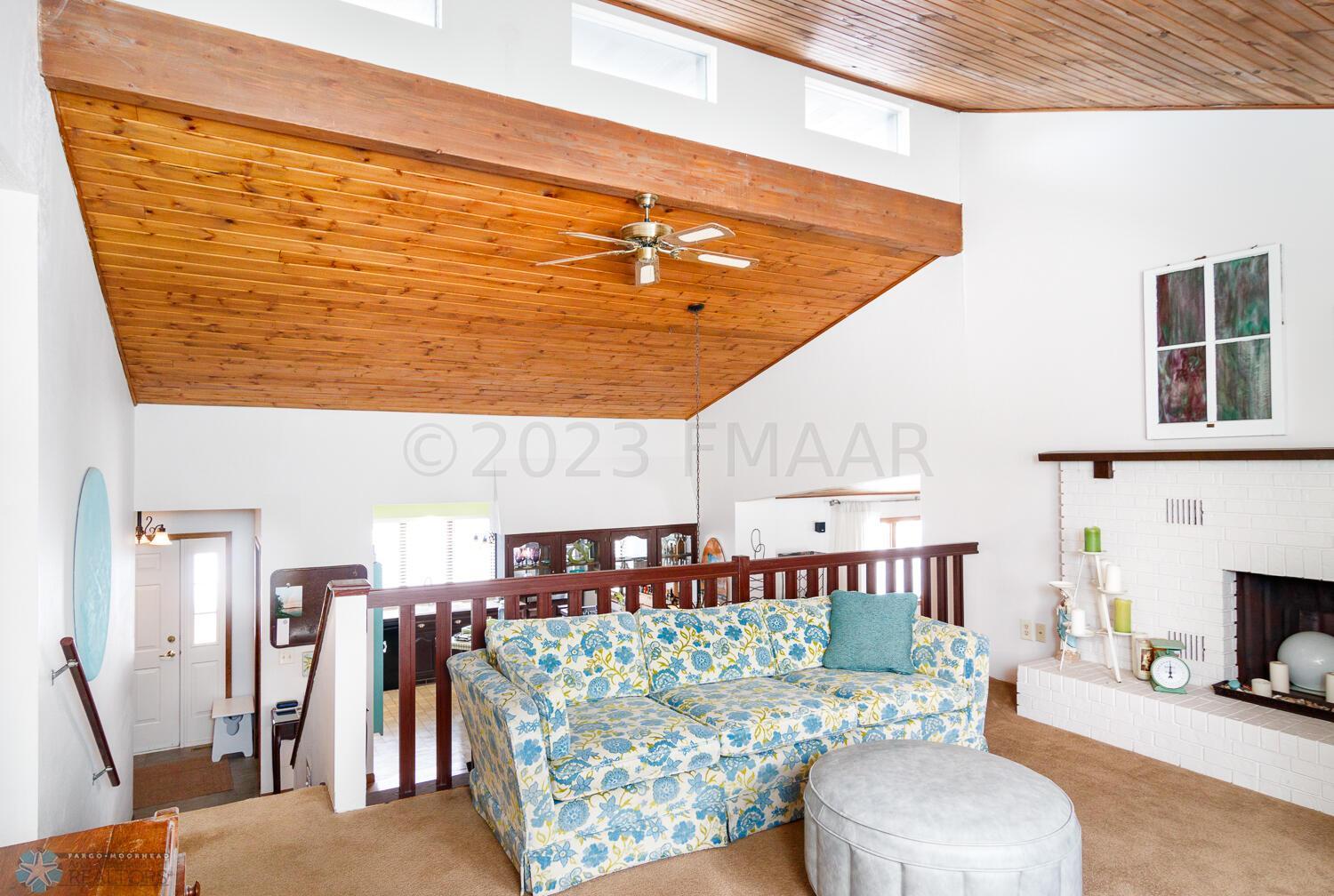 Wood vaulted ceilings