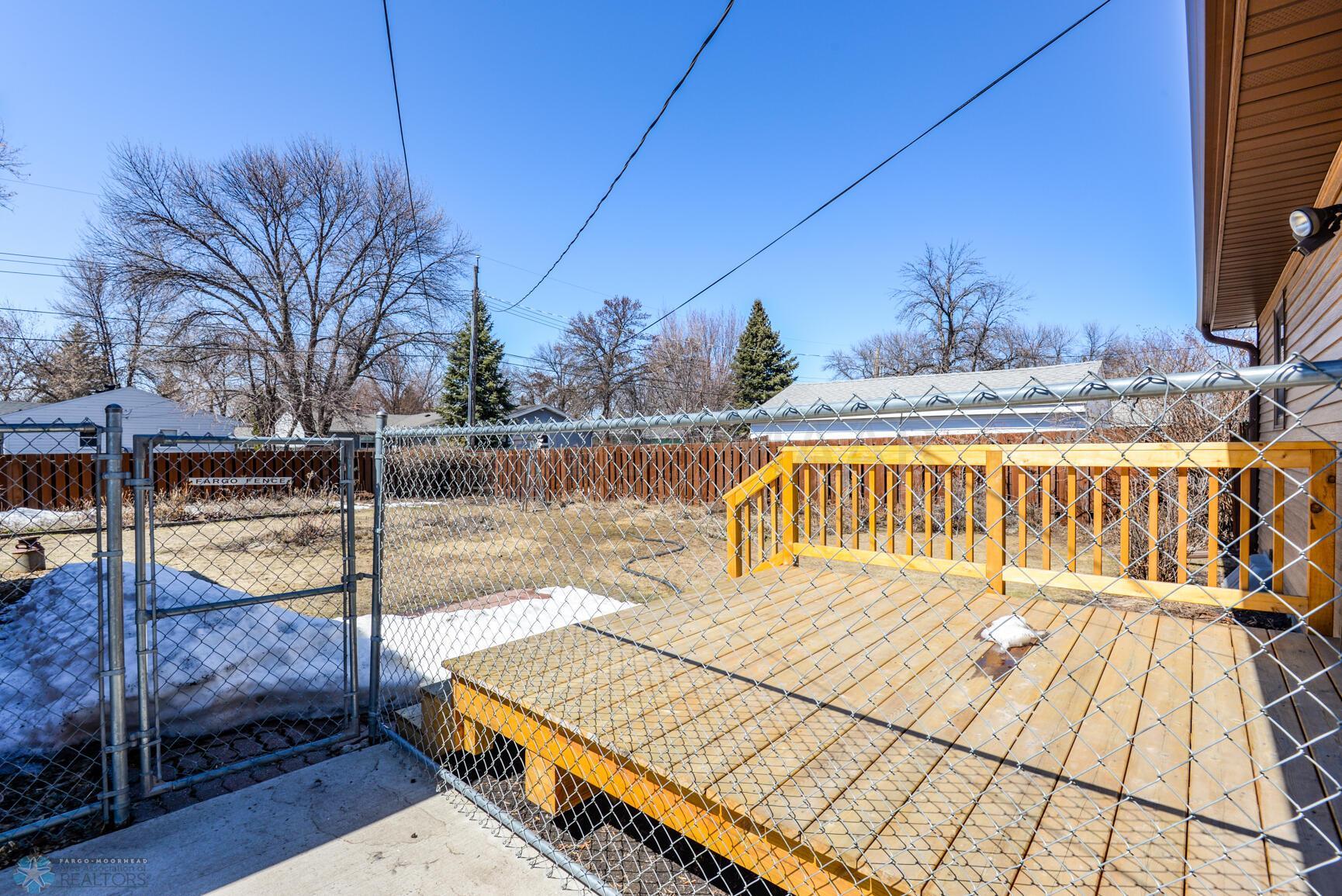 Fully Fenced Yard