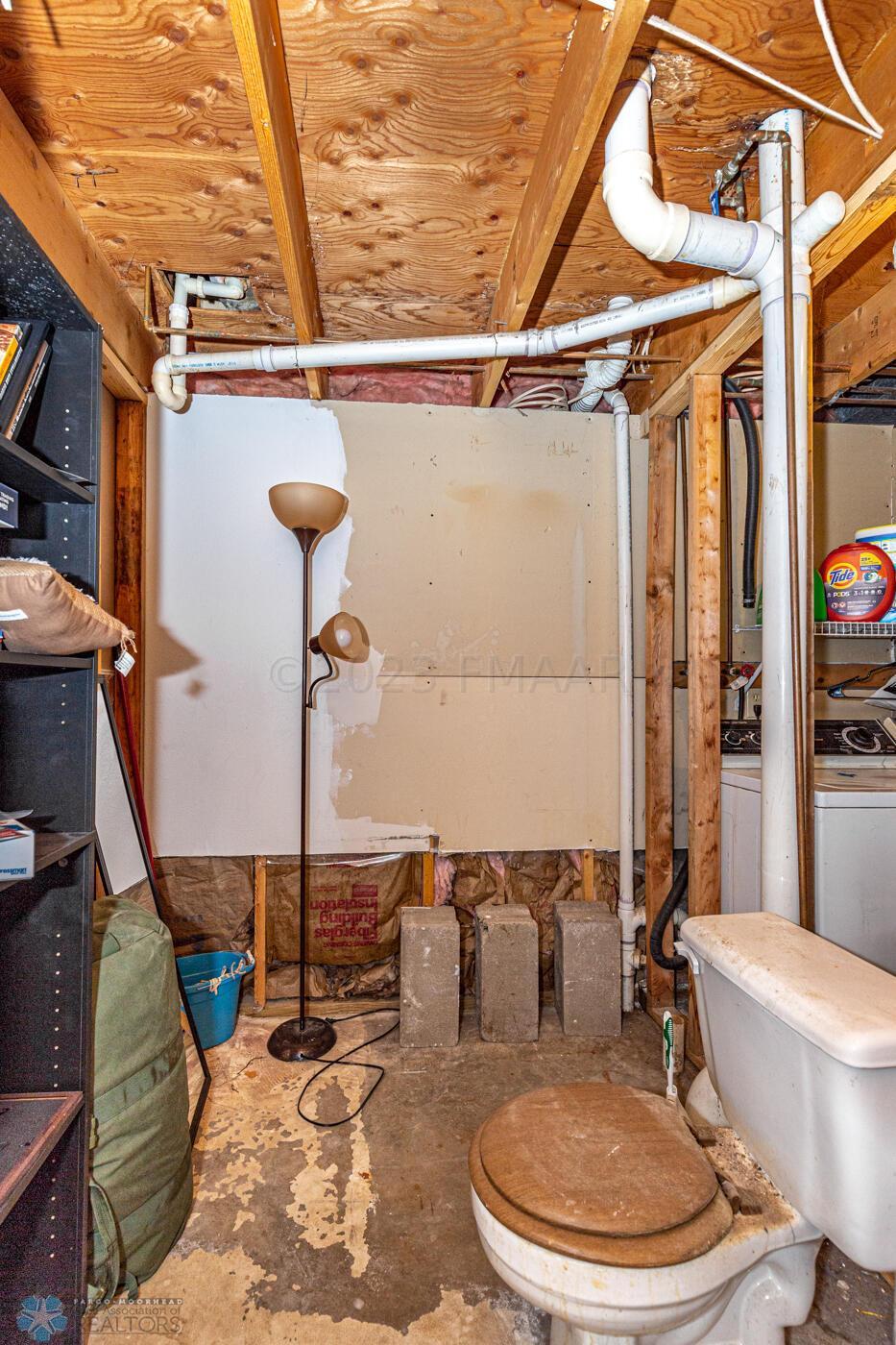Rough-in for 2nd Bathroom