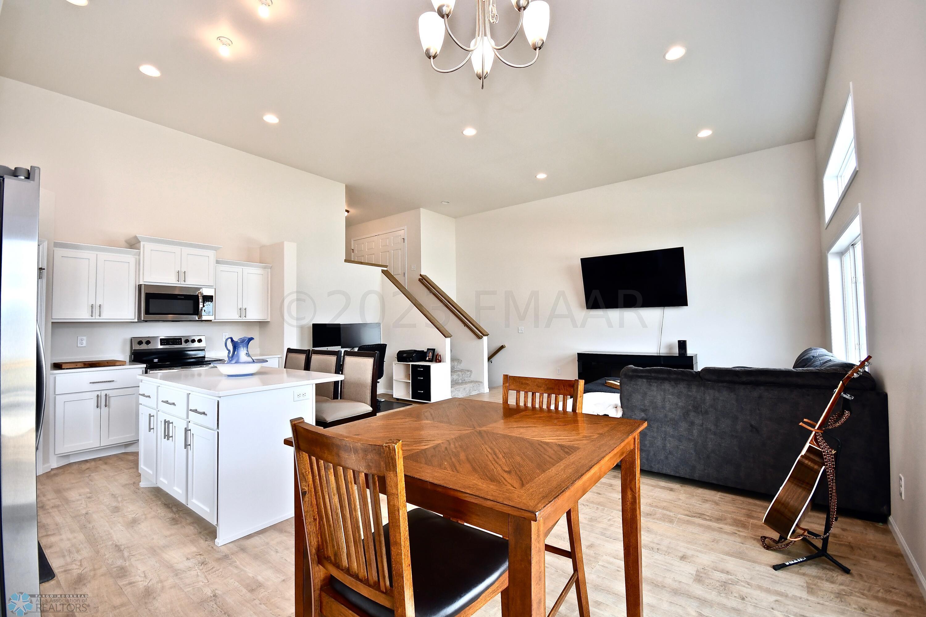 Dining/Kitchen/living