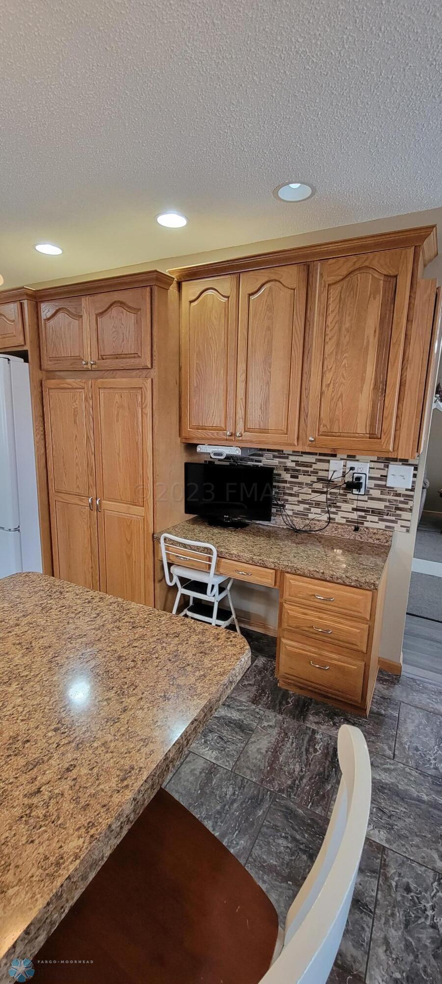 Kitchen desk