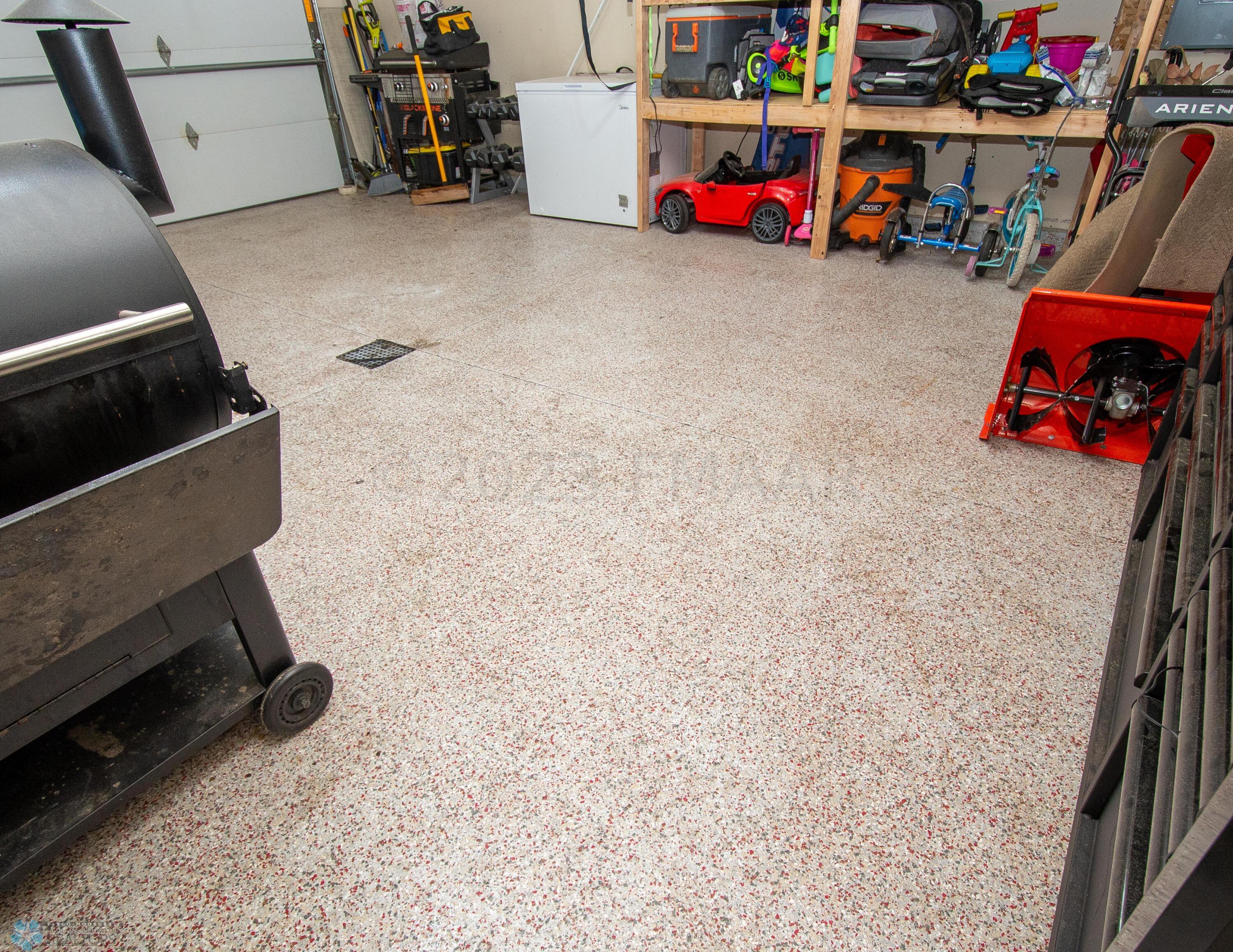 Epoxy Floor in Garage