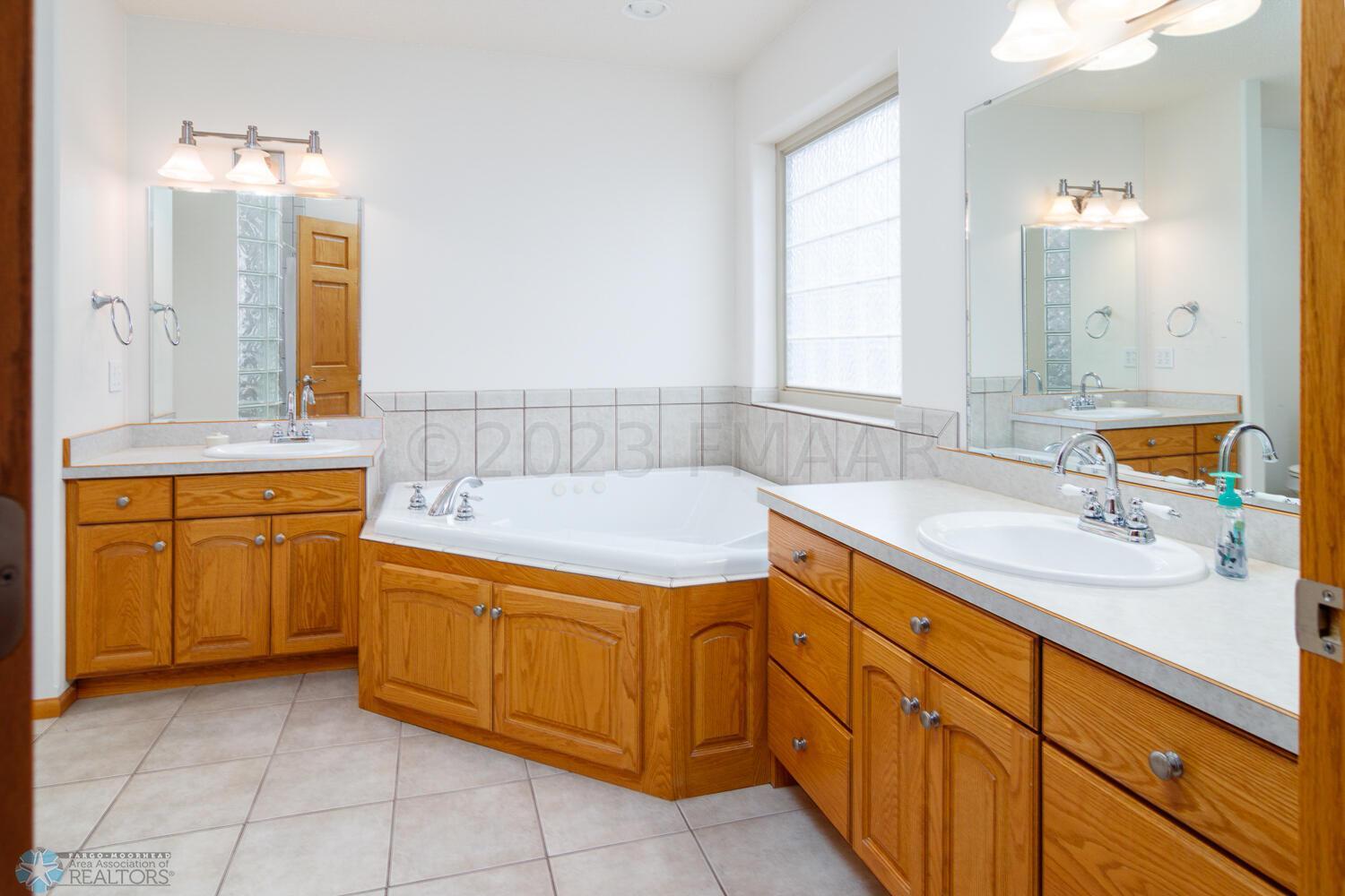 Master bathroom