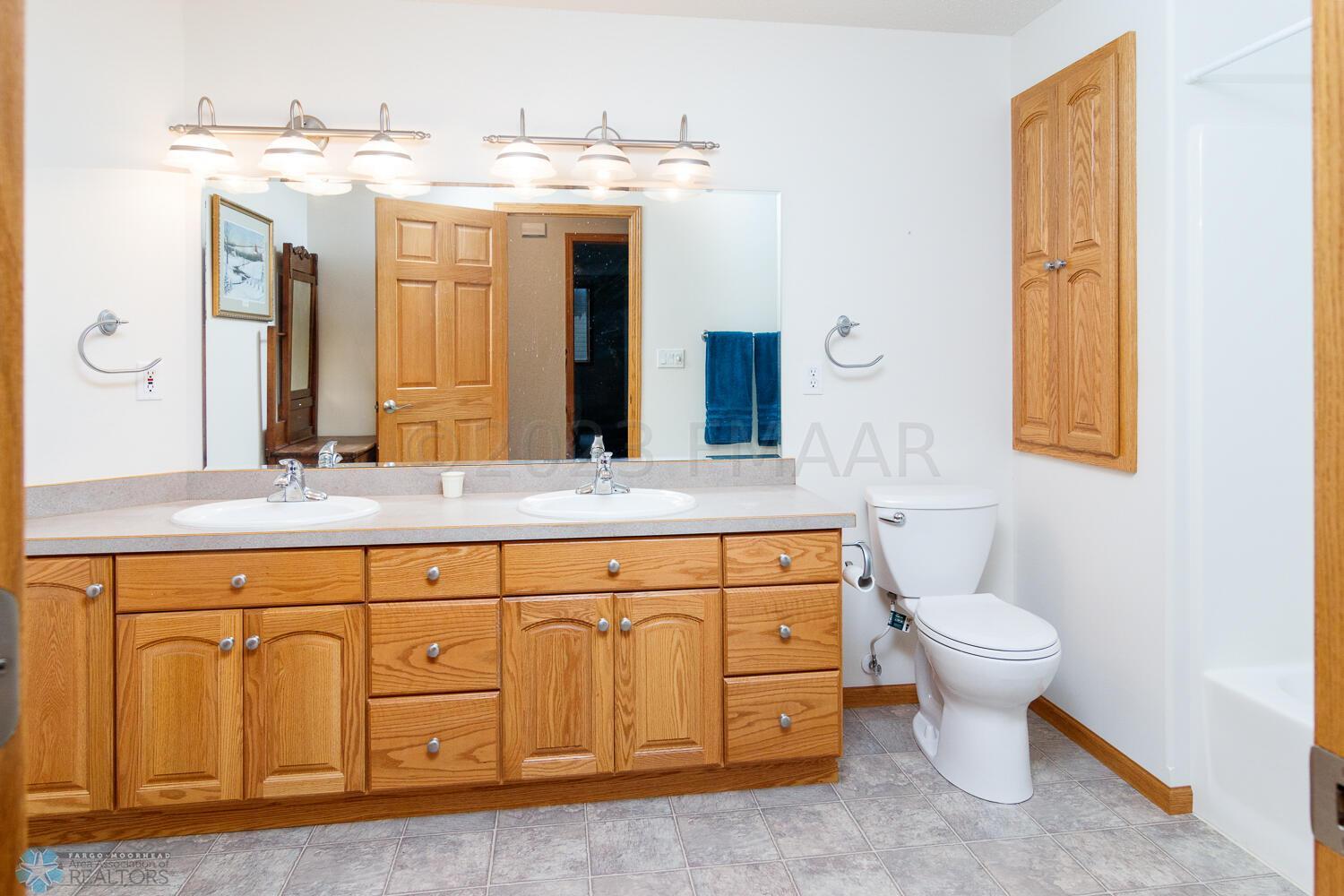 Basement bathroom