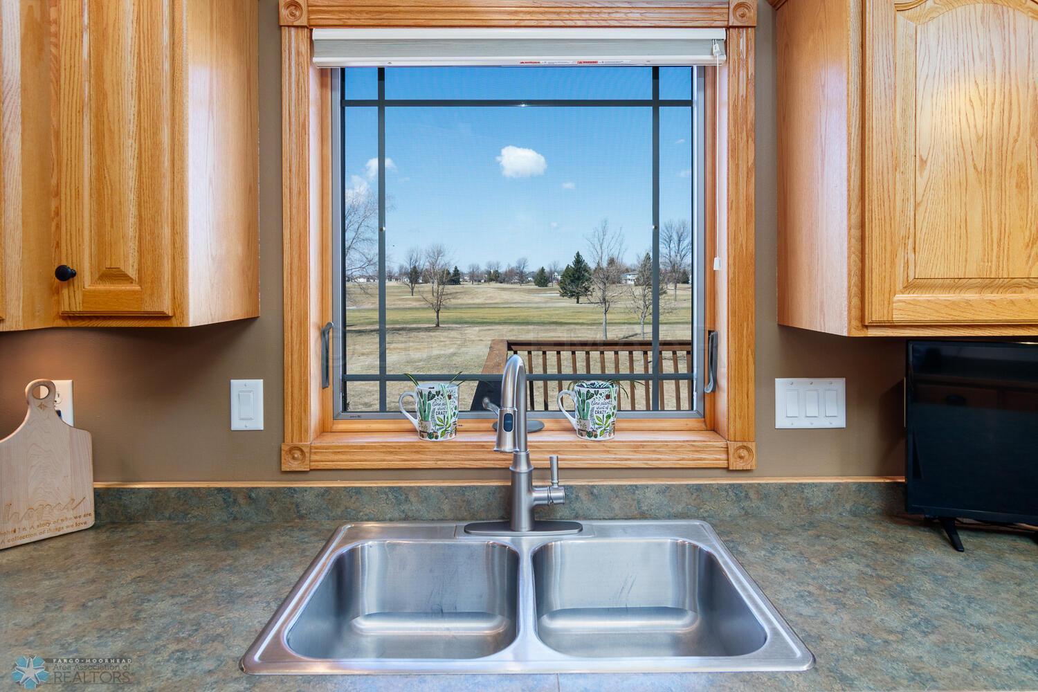 Great view for doing those dishes